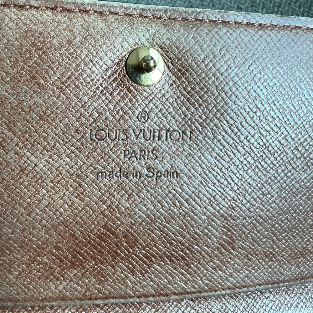 Louis Vuitton Monogram Porte-Monnaie Tresor Wallet - Picture 5 of 12